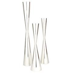 Allan Adler Modernist Sterling Candlesticks