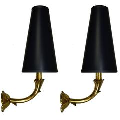 Pair of Sconces by Riccardo Scarpa, Italy