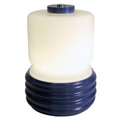 Space Age Era Opaline and Metal Table Lamp 7