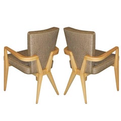 Maxime Old Pair of Armchairs