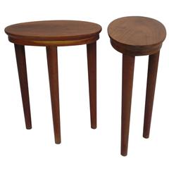 Exceptional Pair of Colonial Side Tables / Consoles, French Indochina, 1930