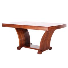 Rway Art Deco Streamlined Dining Table In The Style of Eliel Saarinen , 1940 9