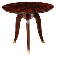 Art Deco Gueridon or Side Table