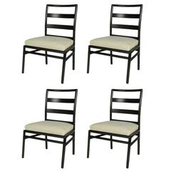 Set of Four T.H. Robsjohn-Gibbings for Widdicomb Dining Side Chairs 4