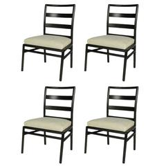 Set of Four T.H. Robsjohn-Gibbings for Widdicomb Dining Side Chairs