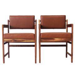 The Basic Pivot Back Arm Chair by Thomas Hayes Studio