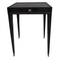 Chic Pair of French 1940s End Tables by Michel Roux-Spitz