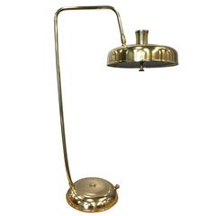 1950s Italian Brass Desk Lamp 1