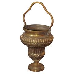 18th Century Gilt Bronze Bucket