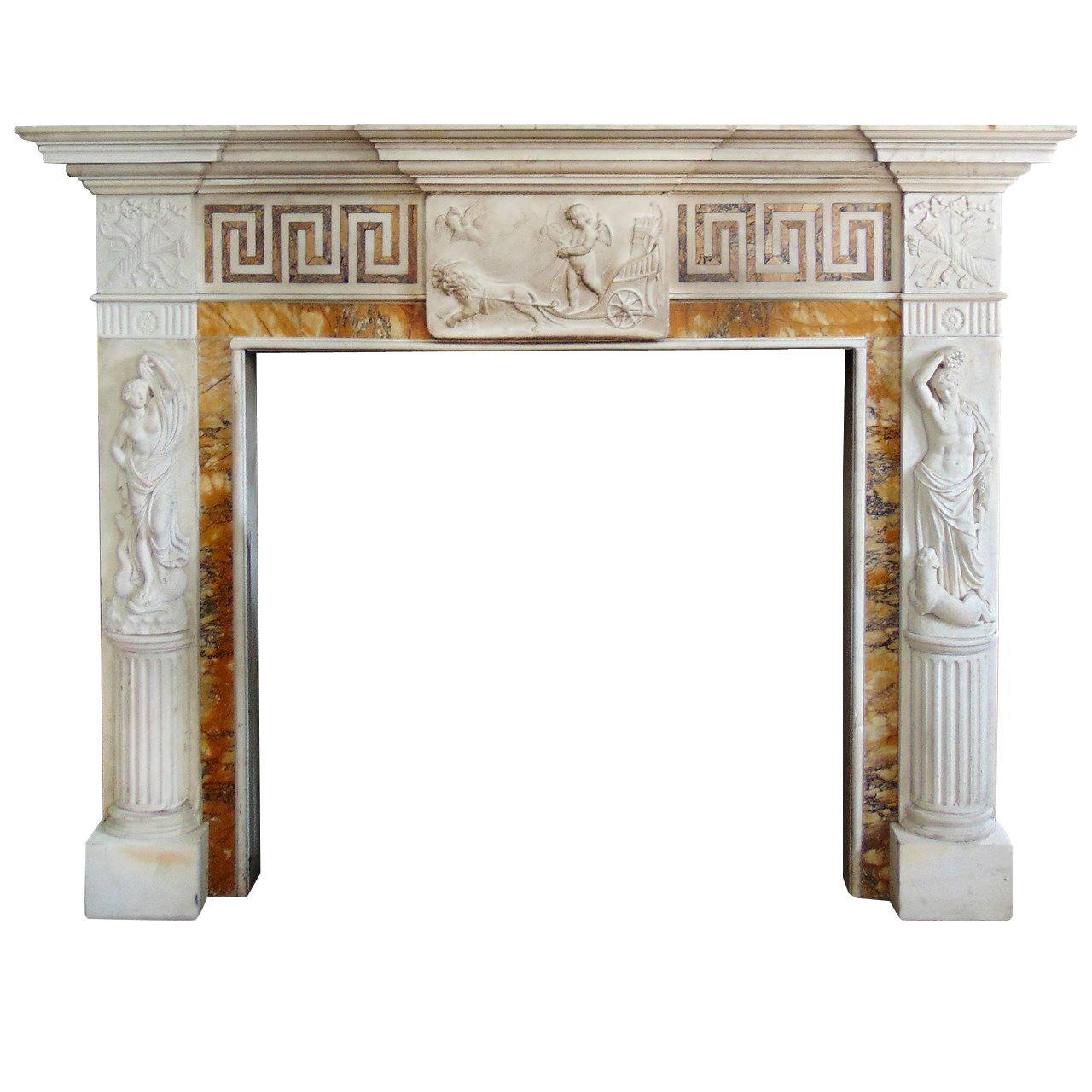 Marble Fire Place Mantel 