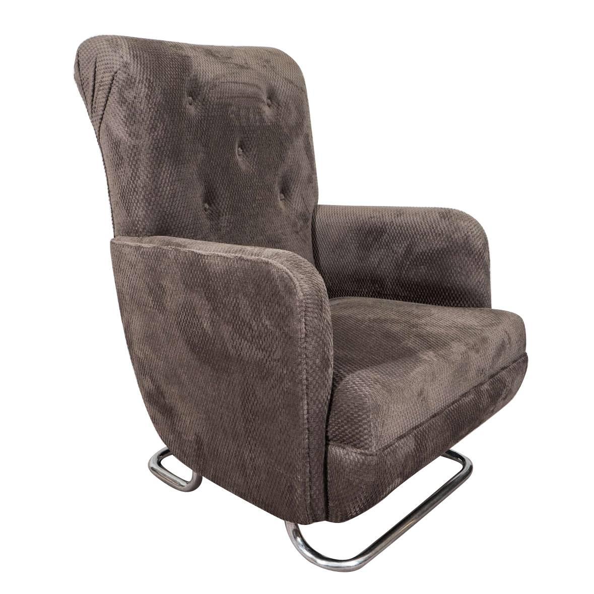 Extraordinary Modernist Kem Weber Lounge Chair For Sale
