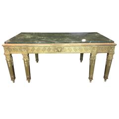 E. F. Caldwell Bronze and Marble Writing or Centre Table 9