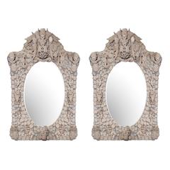 Antique English Bone Mirrors 2