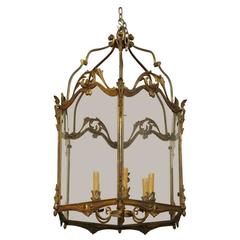 Fine Bronze Louis XV Lantern