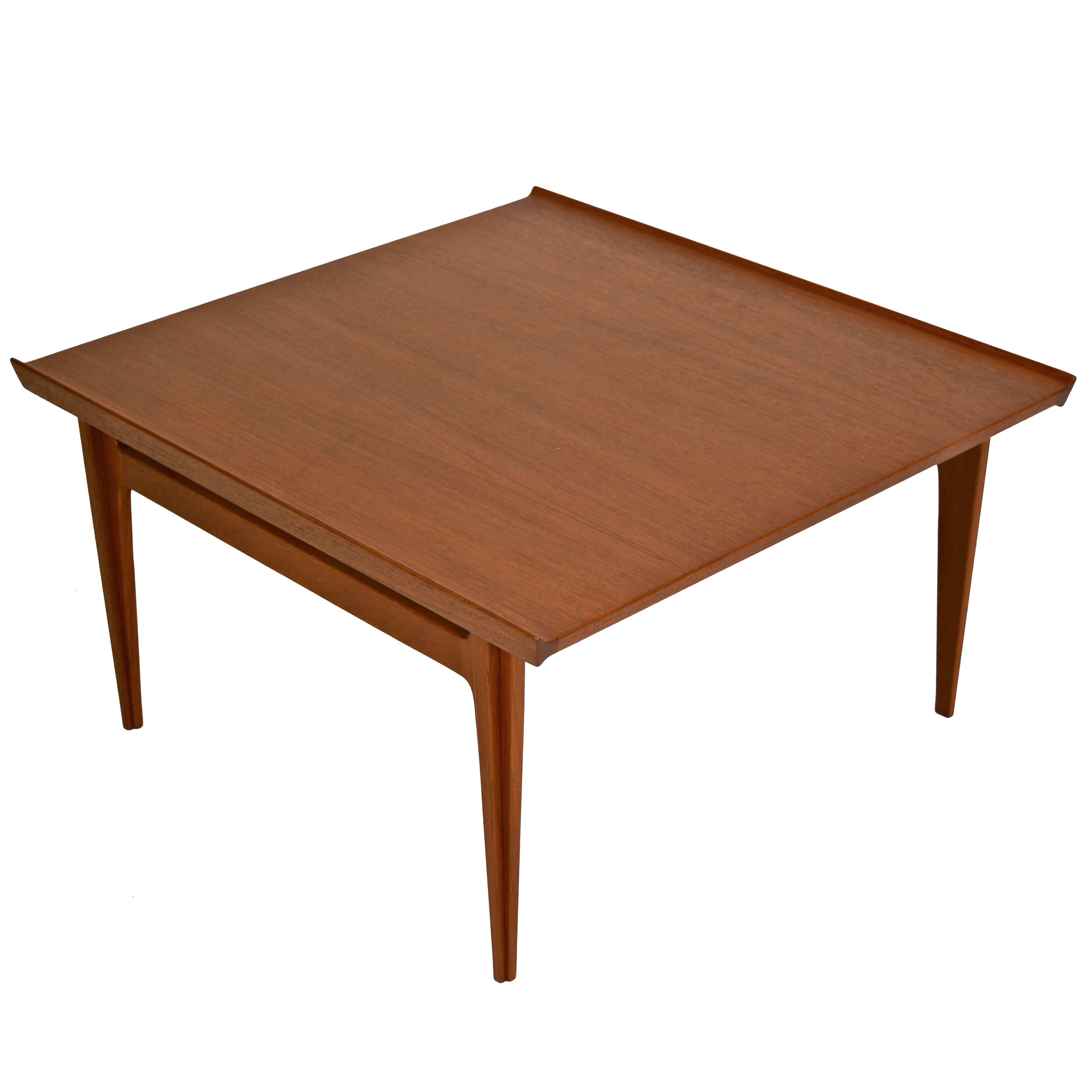 Cocktail Table in Solid Teak by Finn Juhl For Sale