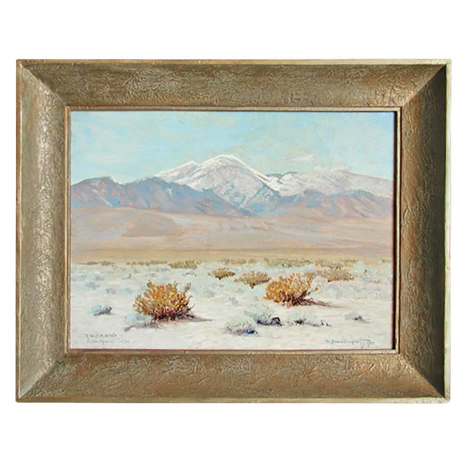 Oil Painting of Palm Springs