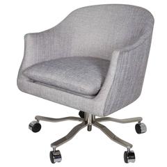 Mid-Century Modern Swivel Desk Chair Designed by Ward Bennett 11