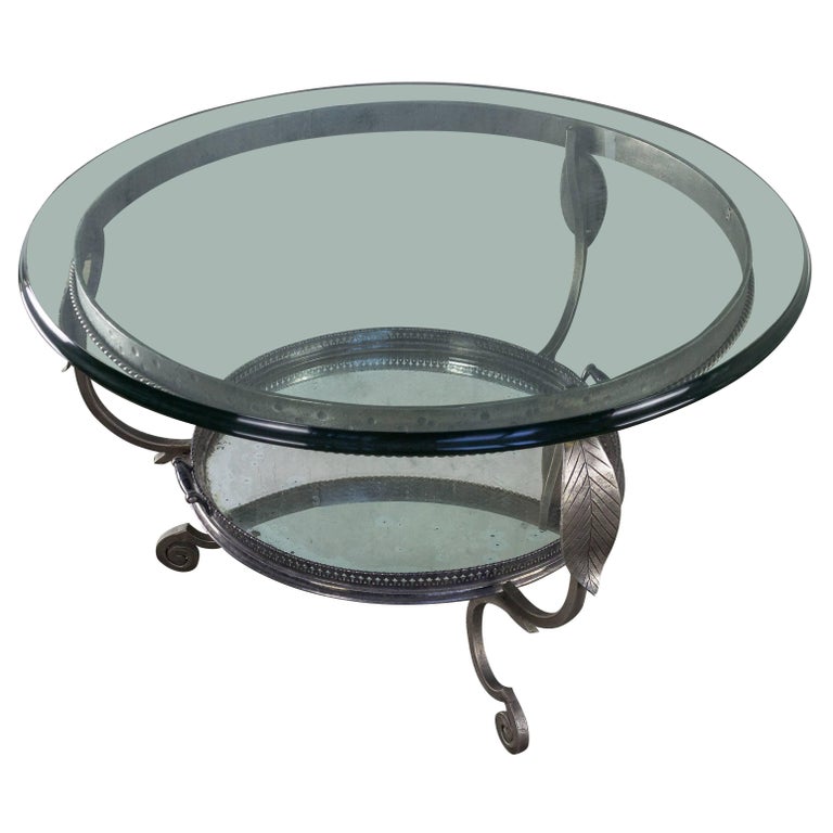 Unusual Vintage Coffee Table with Tray For Sale at 1stdibs