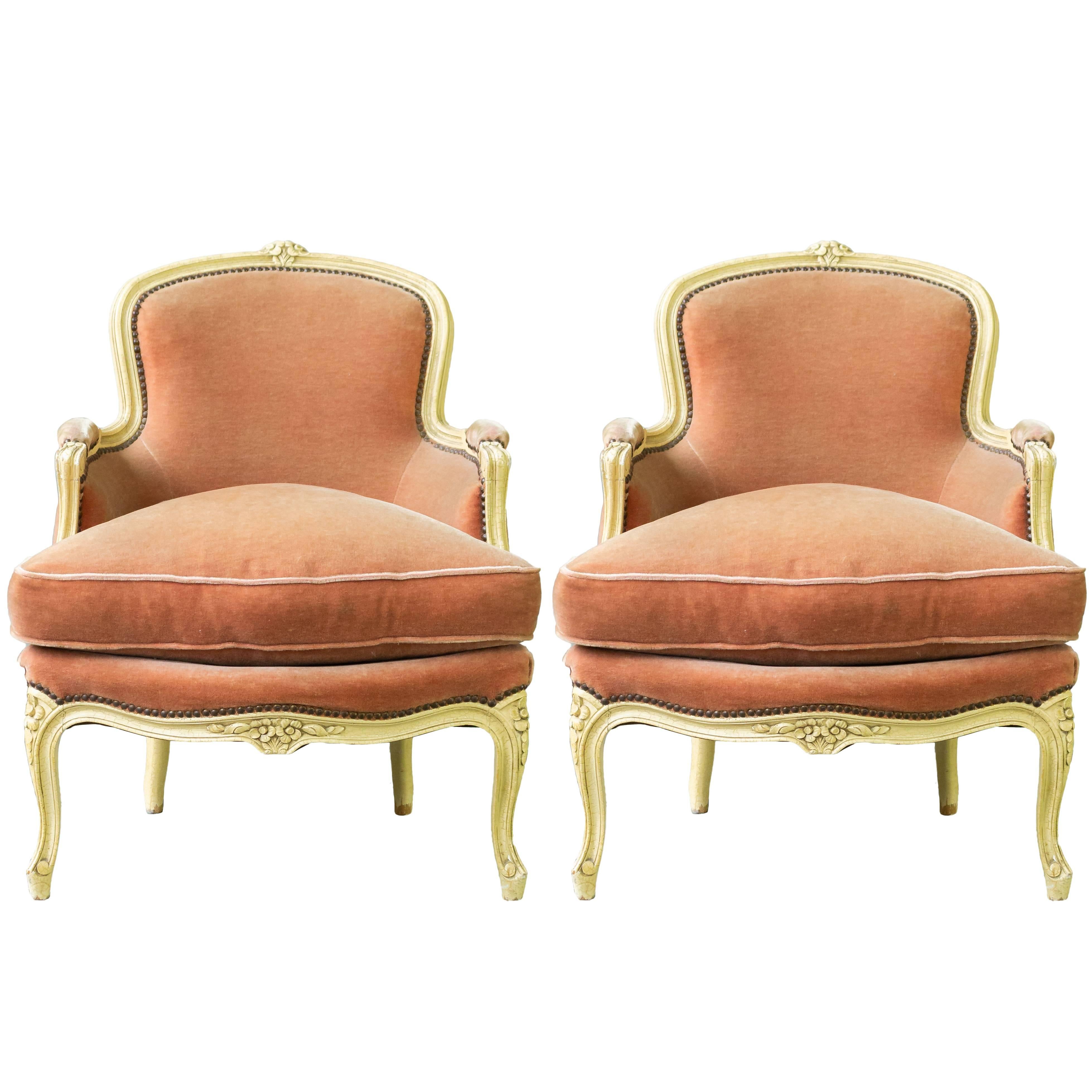 Fine Set Of Four Beechwood Louis Xv Style Fauteuils Armchairs Fine Set Of Four Beechwood Louis Xv Style Fauteuils Armchairs
