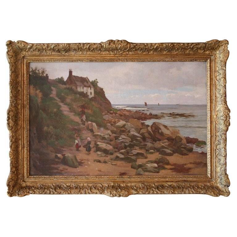 "Lady Palmer's Cottage" by Charles Haigh Wood For Sale