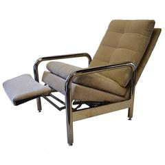 Chrome Recliner by Milo Baughman for Thayer Coggin 2