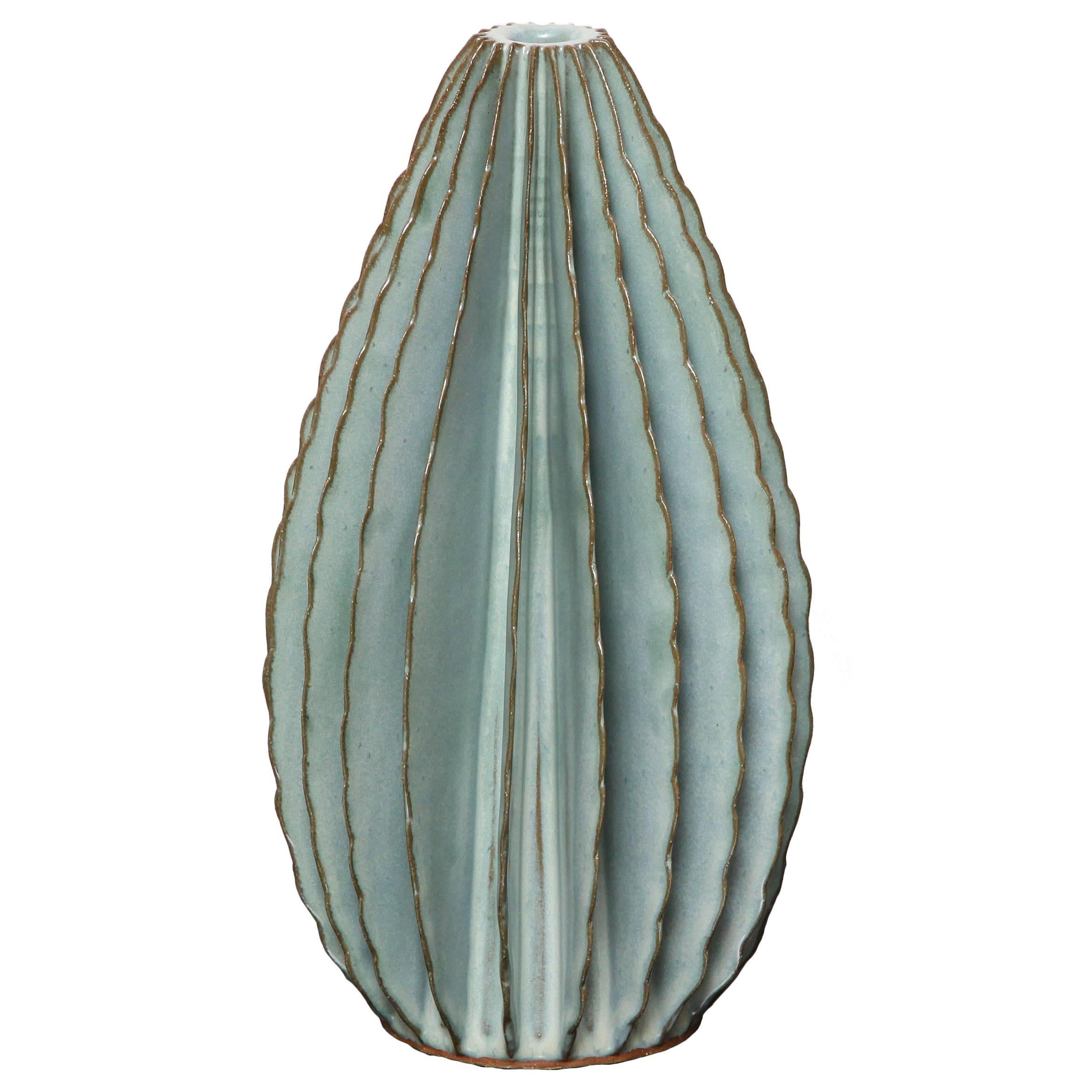 Bill Hudnut Ceramic Teardrop Cone in Frost Blue