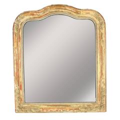French 19th Century Louis Philippe Mirror with Amazing Patina 3