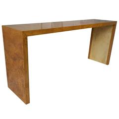 Italian Art Deco Elegant Console Table 6