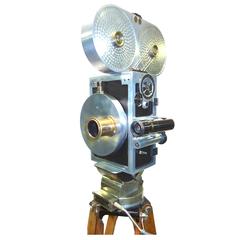 Wilart, appareil photo de cinéma 35 mm, prototype d'usine One Off, vers 1919. En tant que sculpture.