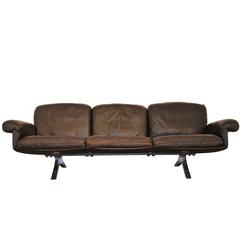 Vintage De Sede DS 31 Three-Seat Sofa 1970`s 2