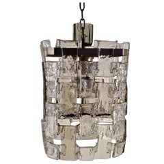 Retro Mazzega Interlocking Chandelier