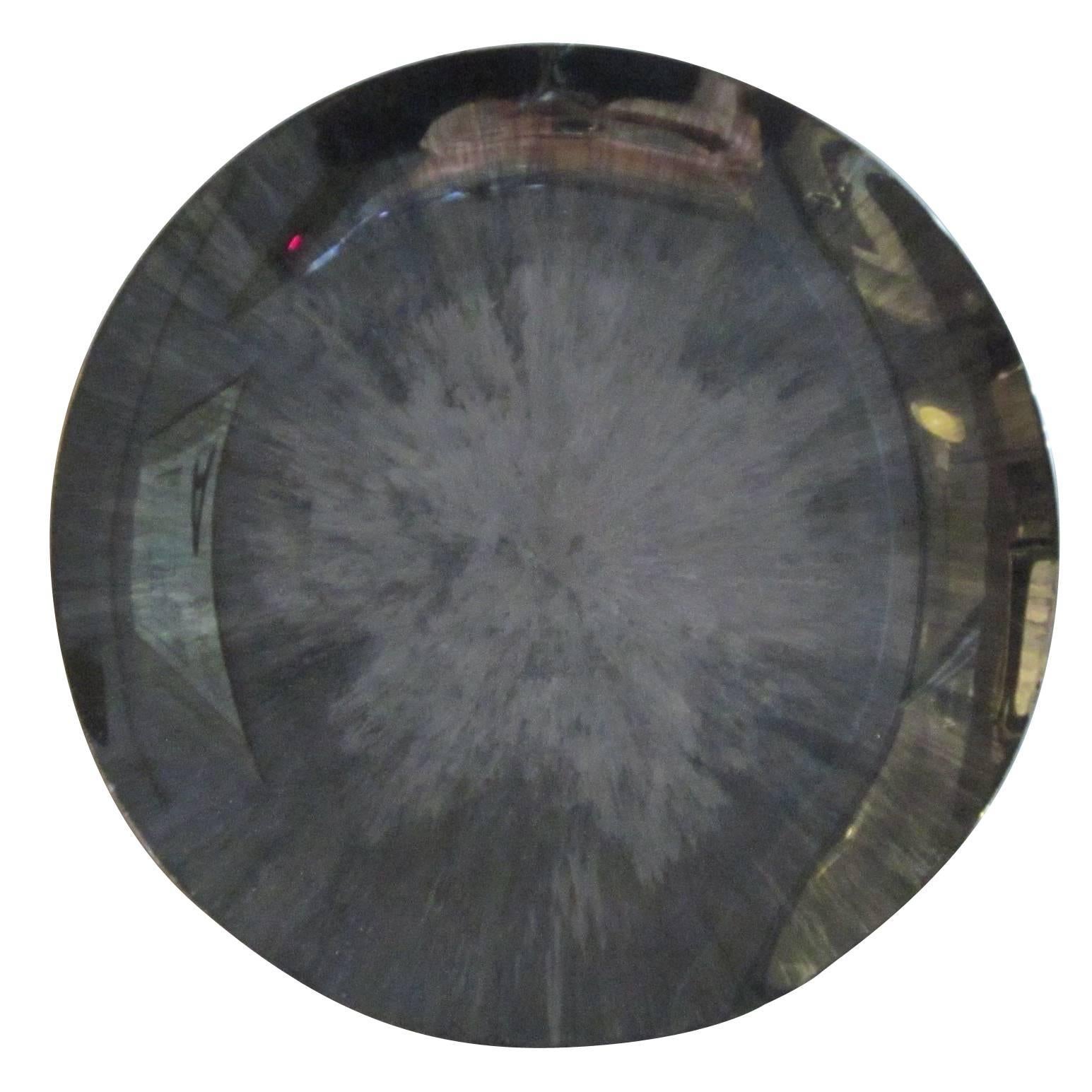 Large Concave Wall Mirror, Contemporary, France