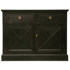 Directoire Style Two-Door Buffet Made in House in any Dimension or Finish