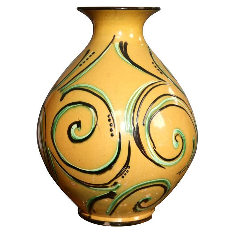 Large Vase by Julia Kabel for Kaehler Keramik For Sale