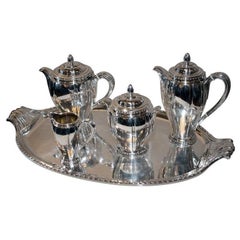 Art Deco Coffee/Tea Set with Tray