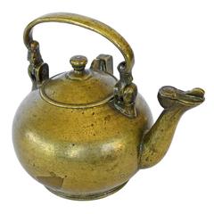 Chinese Bronze Cast Water Kettle, circa 1820