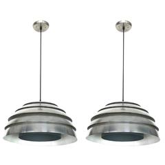 Chrome Beehive Pendant by Hans-Agne Jakobsson 4