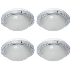 Set of 4 Sergio Mazza Ceiling or Wall Lights
