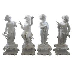 Four Seasons in Biscuit, Germany, circa 1900