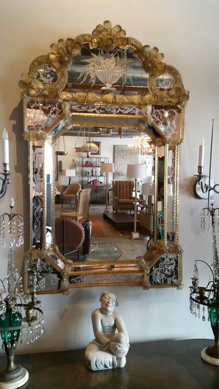 Large Venetian Mirror 1