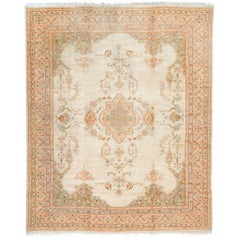 Antique Oushak Carpet