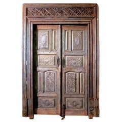 Antique Wood Doorway