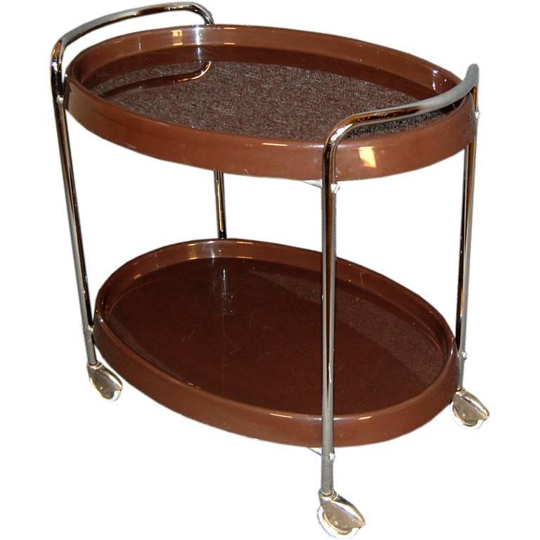 Swedish Mid Century Modern Bar Serving Cart For At 1stdibs Swedish Mid Century Modern Bar Serving Cart For