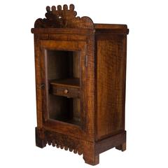 19th Century French Vitrine or Hanging Cabinet 1