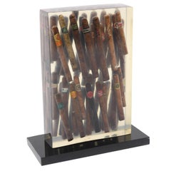 Used Arman Cigar Sculpture