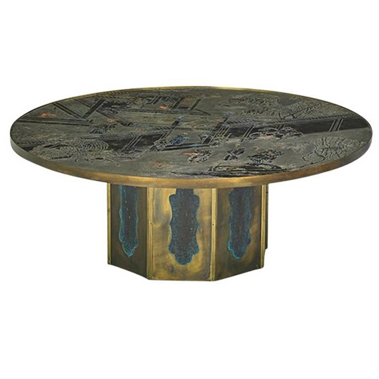 Exceptional Coffee Table by LaVerne For Sale