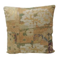 Silk Antique Textile Japanese Kesa Pillow