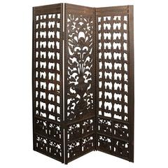 Antique Wrought Iron Screen Inspired By Addison Mizner 2