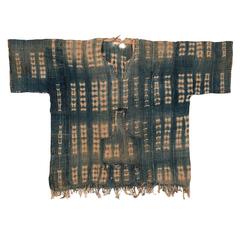 Vintage West African Indigo Shirt, Textilen