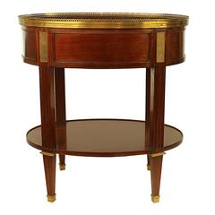 Antique Directoire Brass-Mounted Mahogany Jardiniere Table